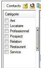 Contact Category List
