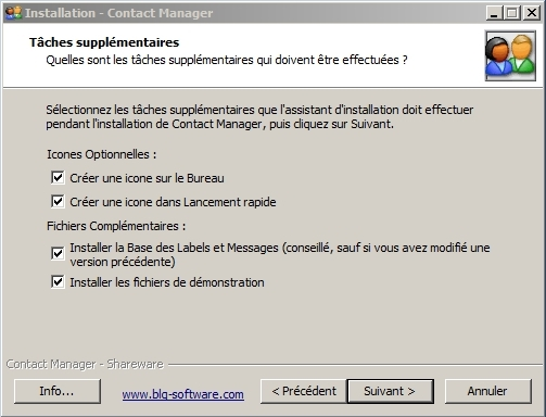 Etape 7.  Installation Logicielle