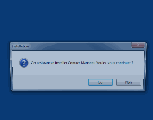 Contact Manager Install
