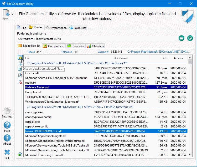 File Checksum Utility Windows 11 download