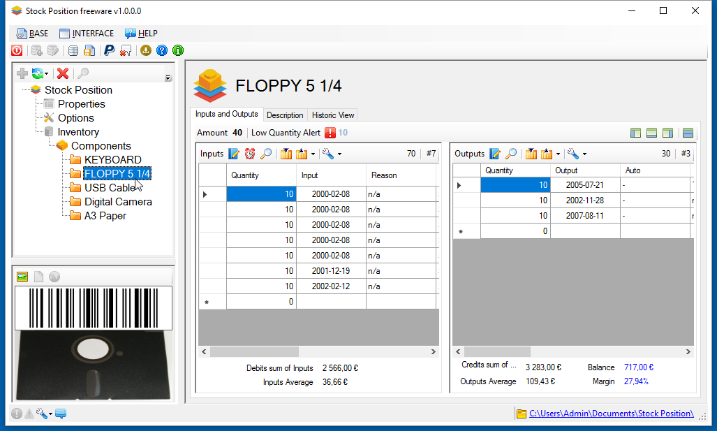 Inventory and Stock Management